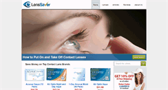 Desktop Screenshot of lens-saver.com